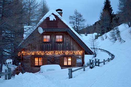 Winter auf der Karneralm